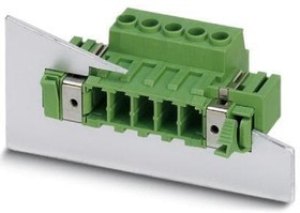 1716658, Pluggable Terminal Blocks 6 Pos 7.62mm pitch Feed Through Header