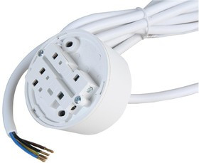 LSC4PA/4C2-01, Разъем Lighting, British General - LSC Ceiling Roses, 5 контакт(-ов), Штекер, Гнездо, Винт