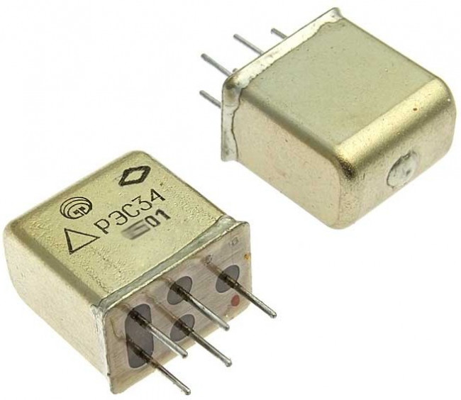 РЭС34 РС4.524.370-01.01, (27В), Реле электромагнитное