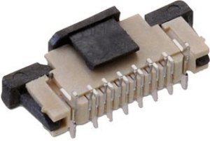 687333124422, FFC / FPC разъем, ZIF, вертикальный, 0.5 мм, 33 контакт(-ов), Гнездо, Поверхностный Монтаж