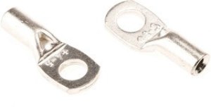 710978-1, XCT Uninsulated Ring Terminal, M5 Stud Size to 4mm² Wire Size