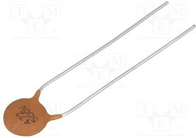 CC-472/500, Конденсатор: керамический, 4,7нФ, 500В, Y5V, -20-80%, THT, 8мм CC-472/500, Конденсатор: керамический, 4,7нФ, 500В, Y5V, -20-80%, THT, 8мм