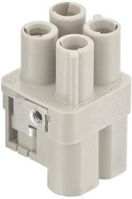 09120123004, Heavy Duty Power Connectors Insert Han 12/0 Male 1,5mm