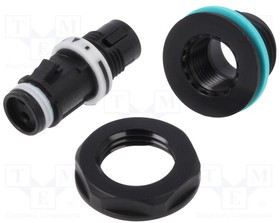 THB.381.P3A, Разъем: питания AC, зажим под винт, "мама", TH381, 0,25-1мм2, 400В