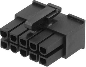 39-03-9102, Headers &amp; Wire Housings Mini Fit Crimp Rec Hsg 10Ckt Black