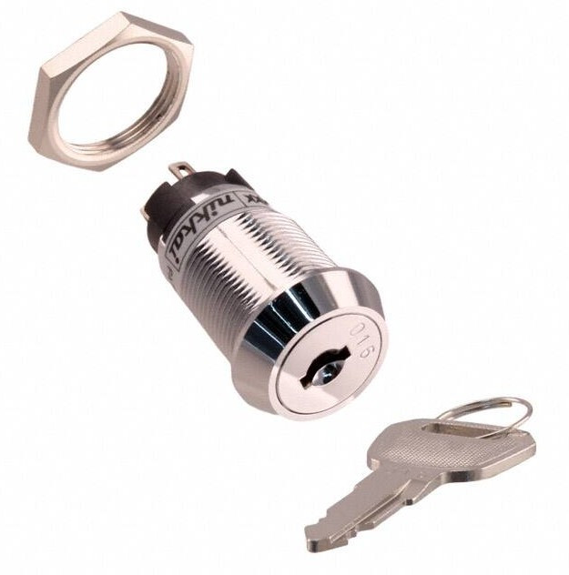 CKL12BFW01, Keylock Switches SPDT ON-NONE-ON