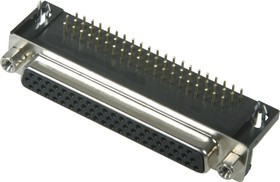 DHR-62F (DS1038-62F), Гнездо 62 pin высокой плотности на плату