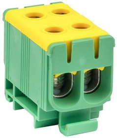 Клемма силовая вводная двойная КСВ 16-50кв.мм желт./зел. EKF plc-kvs2-16-50-y-green