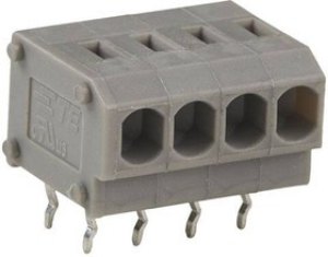 2834088-2, TB, WIRE TO BOARD, 3POS, 20-16AWG, GREY 2834088-2, TB, WIRE TO BOARD, 3POS, 20-16AWG, GREY