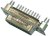 L77HDAH26SOL2RM5, L77HD 26 Way Through Hole D-sub Connector Socket, with 4-40 UNC Threaded Inserts, Boardlocks L77HDAH26SOL2RM5, L77HD 26 Way Through Hole D-sub Connector Socket, with 4-40 UNC Threaded Inserts, Boardlocks