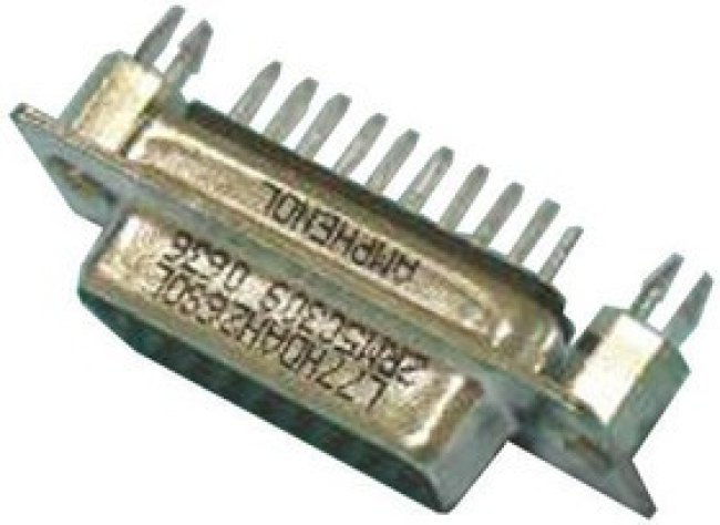 L77HDAH26SOL2RM5, L77HD 26 Way Through Hole D-sub Connector Socket, with 4-40 UNC Threaded Inserts, Boardlocks L77HDAH26SOL2RM5, L77HD 26 Way Through Hole D-sub Connector Socket, with 4-40 UNC Threaded Inserts, Boardlocks