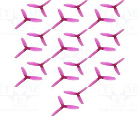 EMAXT5050-PURPLE, Пропеллер, багровый, Кол-во шт: 20, Набор: CW x10 + CCW x10, d: 5"