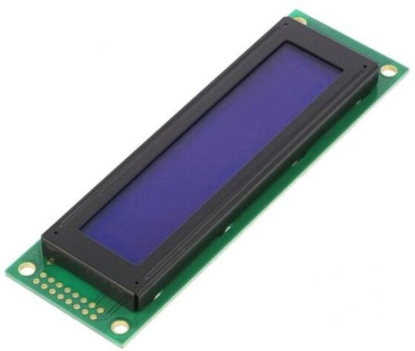 DEM 20231SBH-PW-N, Дисплей ЖКД, алфавитно-цифровой, STN Positive, 20x2, LED, PIN 16