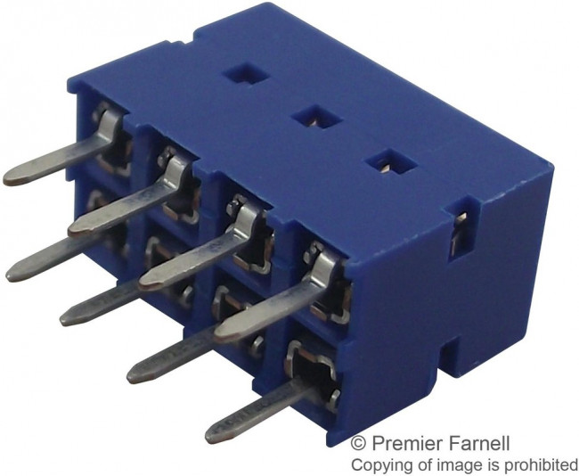 76342-304LF, Board to Board &amp; Mezzanine Connectors 8P VRT DR RECEPT .76 GOLD