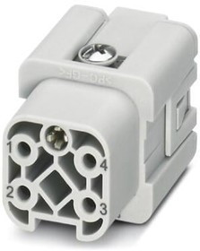 1585281, Heavy Duty Power Connectors HC-A04-I-PT-F