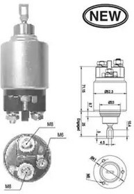 940113050543, Реле втягивающее стартера