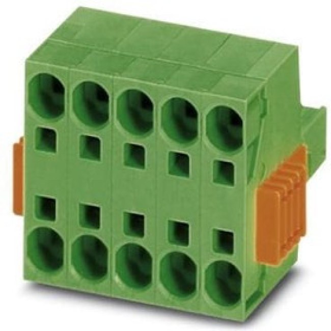 1765418, Pluggable Terminal Blocks 2 Pos 7.62mm pitch Plug 24-8 AWG Spring