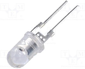 OSR5XA5141R-150MA, LED; 5mm; red; 22000?25000mcd; 40°; Front: convex; 2.2?2.6V; 18?20lm