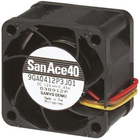 9GA0812P1S61, DC вентилятор 12V 10.8V to 13.2V 91.8CFM 59dB (80 X 80 X 38mm) 9GA0812P1S61, DC вентилятор 12V 10.8V to 13.2V 91.8CFM 59dB (80 X 80 X 38mm)