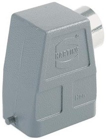 09300060542, Heavy Duty Power Connectors HAN 6B PG21 SIDE ENT METAL HOOD