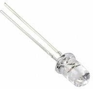 VAOL-5EUV8T4, LED, PURPLE, T-1 3/4 (5MM), 100MCD, 385NM