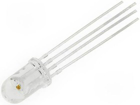 OSTDMC5B61A, LED; 5mm; red/green/yellow; 60°; Front: convex; Pitch: 2.54mm; round
