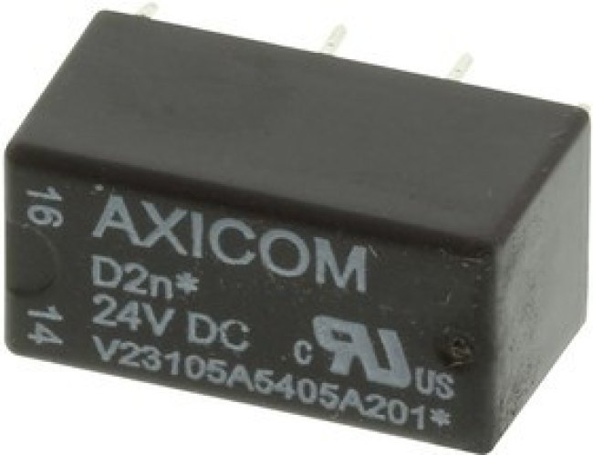 1393793-9, Signal Relay D2n, 2CO, DC, 24V, 3A, 1.44kOhm