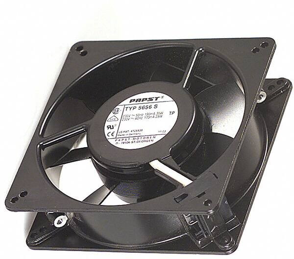 5656S, 5600 Series Axial Fan, 230 V ac, AC Operation, 235m³/h, 30W, 130mA Max, IP20, 135 x 135 x 38mm 5656S, 5600 Series Axial Fan, 230 V ac, AC Operation, 235m³/h, 30W, 130mA Max, IP20, 135 x 135 x 38mm
