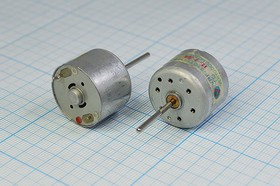 Двигатель постоянного тока 2.5В, 2800 об/мин; №6230 двиг 2,5В\\прав\2800\ 25x20m43\RF-310TL-11400