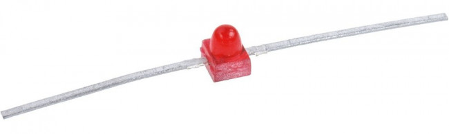 HLMP-6300, 1.8 V Red LED Subminiature Through Hole, HLMP-6300