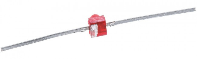 HLMP-6300, 1.8 V Red LED Subminiature Through Hole, HLMP-6300