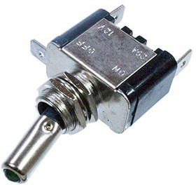 ASW-07DG, тумблер с led подсветкой зеленой 12В 20А