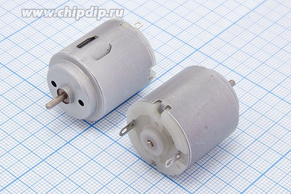 Двигатель 1.5В, правый, 6300 оборотов/мин, 24x28m38мм; №15350F двиг 1,5В\\прав\ 6300\24x28m38\RE- 260RA-2670\FBE