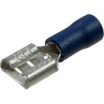 РПИ-М 2,5-(6,3) (РПИ-М 2.5-7-0.8), Разъем плоский изолированный (мама) синий 1.5-2.5 мм²