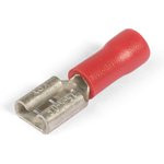 РПИ-М 2,5-(6,3) (РПИ-М 2.5-7-0.8), Разъем плоский изолированный (мама) синий 1.5-2.5 мм²