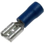 РПИ-М 2,5-(6,3) (РПИ-М 2.5-7-0.8), Разъем плоский изолированный (мама) синий 1.5-2.5 мм²