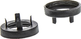 N150-BLK, 15mm Black Nut Cover, N150-BLK