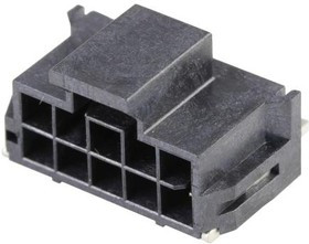 105405-1110, Pin Header, Power, Wire-to-Board, 2.5 мм, 2 ряд(-ов), 10 контакт(-ов), Surface Mount Right Angle 105405-1110, Pin Header, Power, Wire-to-Board, 2.5 мм, 2 ряд(-ов), 10 контакт(-ов), Surface Mount Right Angle