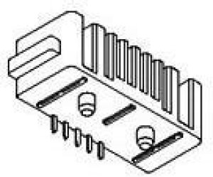 5787526-1, Power to the Board MDI RECEPT ASSY,6P