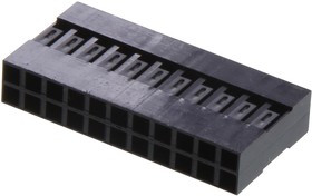 65043-026LF, CONNECTOR HOUSING, RCPT, 22POS, 2.54MM