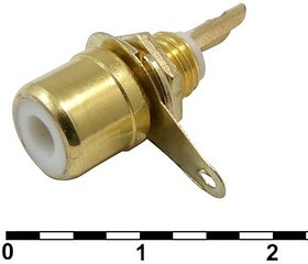 7-0234W GOLD / RS-115G, Разъём RCA 7-0234W GOLD/RS-115G, 50 В