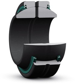 GEH 40 ES-2RS 40mm Bore Spherical Bearing, 640kN Radial Load Rating, 68mm O.D