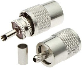UHF-C58P, Разъём высокочастотный , обжимной