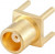 182261, 50 Straight PCB Mount, MCX Connector Bulkhead Fitting, jack, Coaxial