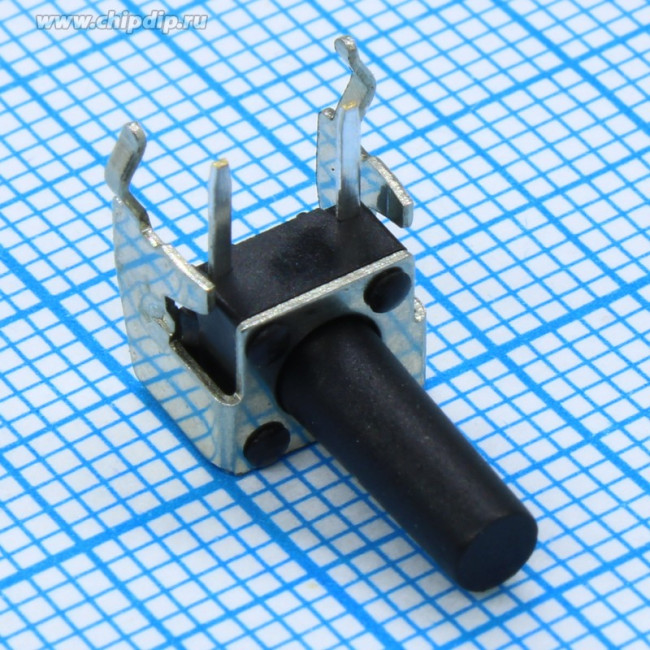 07125HIM-130G-G, кнопка тактовая угл. 7х7 h=11.35мм (аналог TS-A6PV-130)