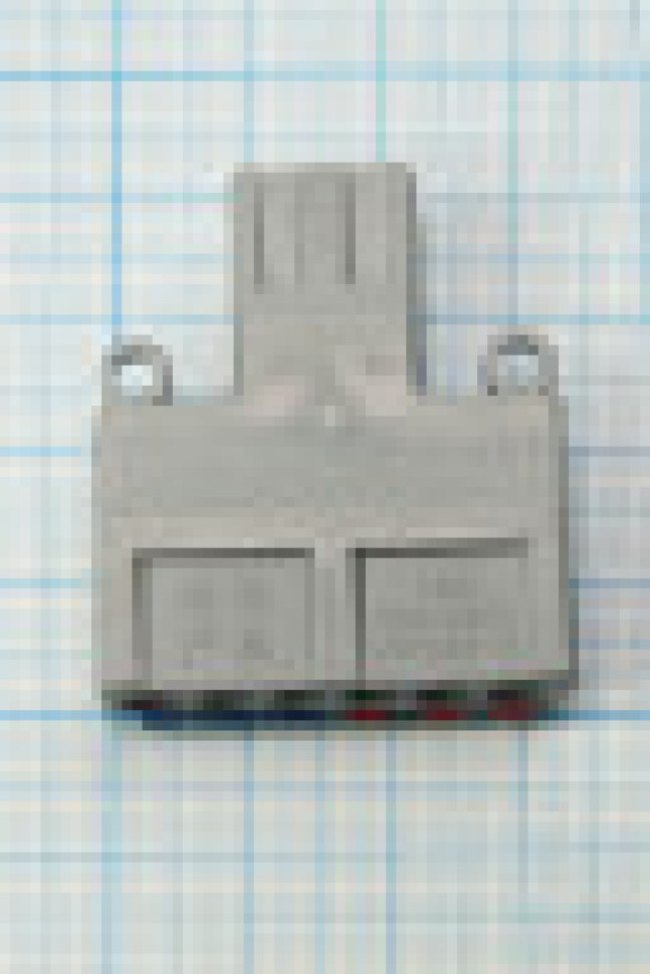 Клемма соединительная кабельная, 2C x6C, 0,08x4мм2, 32А, красный/синий, WAGO Клемма соединительная кабельная, 2C x6C, 0,08x4мм2, 32А, красный/синий, WAGO