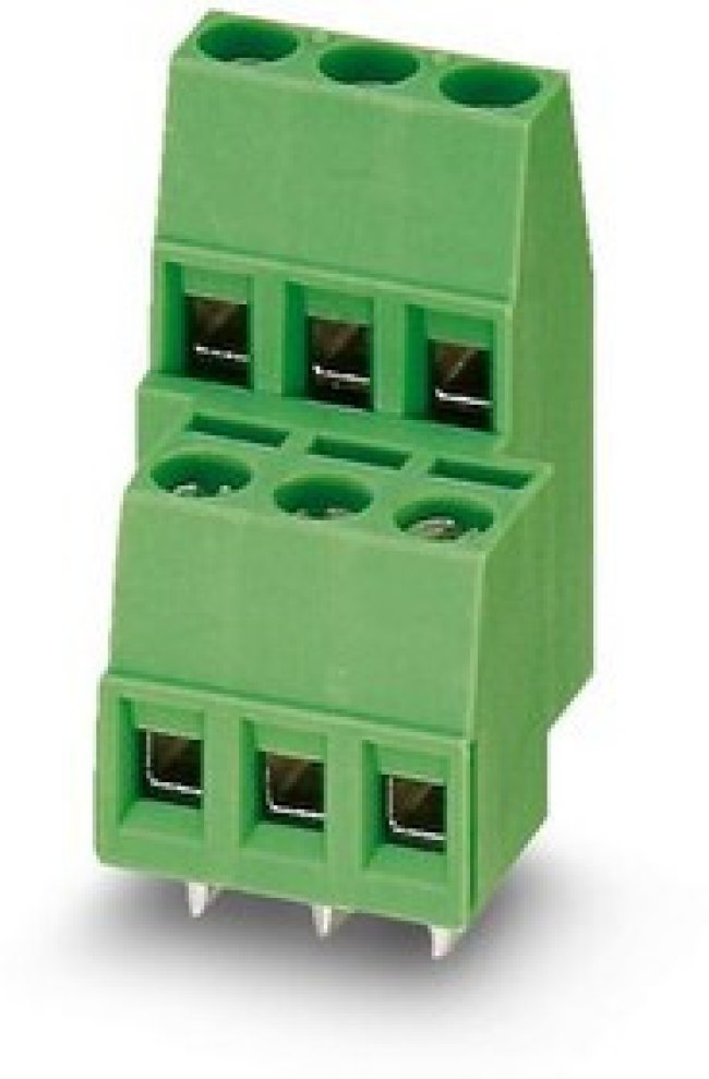 1725025, Fixed Terminal Blocks 3P 5mm 90DEG 1725025, Fixed Terminal Blocks 3P 5mm 90DEG