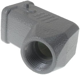 09200031640, Heavy Duty Power Connectors HAN 3A PG11 SIDE ENT METAL HOOD