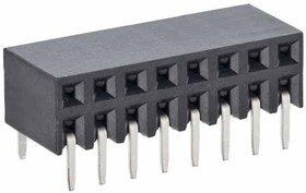 M20-7881046, PCB Receptacle, Board-to-Board, 2.54 мм, 2 ряд(-ов), 20 контакт(-ов), Монтаж в Сквозное Отверстие