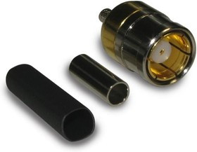 142208, RF Connectors / Coaxial Connectors SMB ST CABLE PLUG B8218 75 OHM GOLD